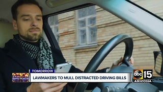 Arizona lawmakers mulling distracted driving bills