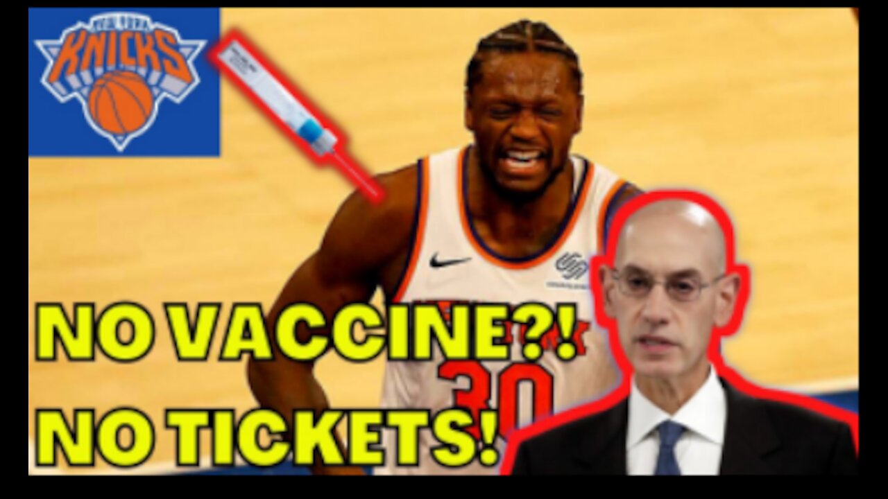 New York Knicks to REQUIRE VACCINE for Round 2 of Playoffs! WOKE NBA is a EPIC JOKE!