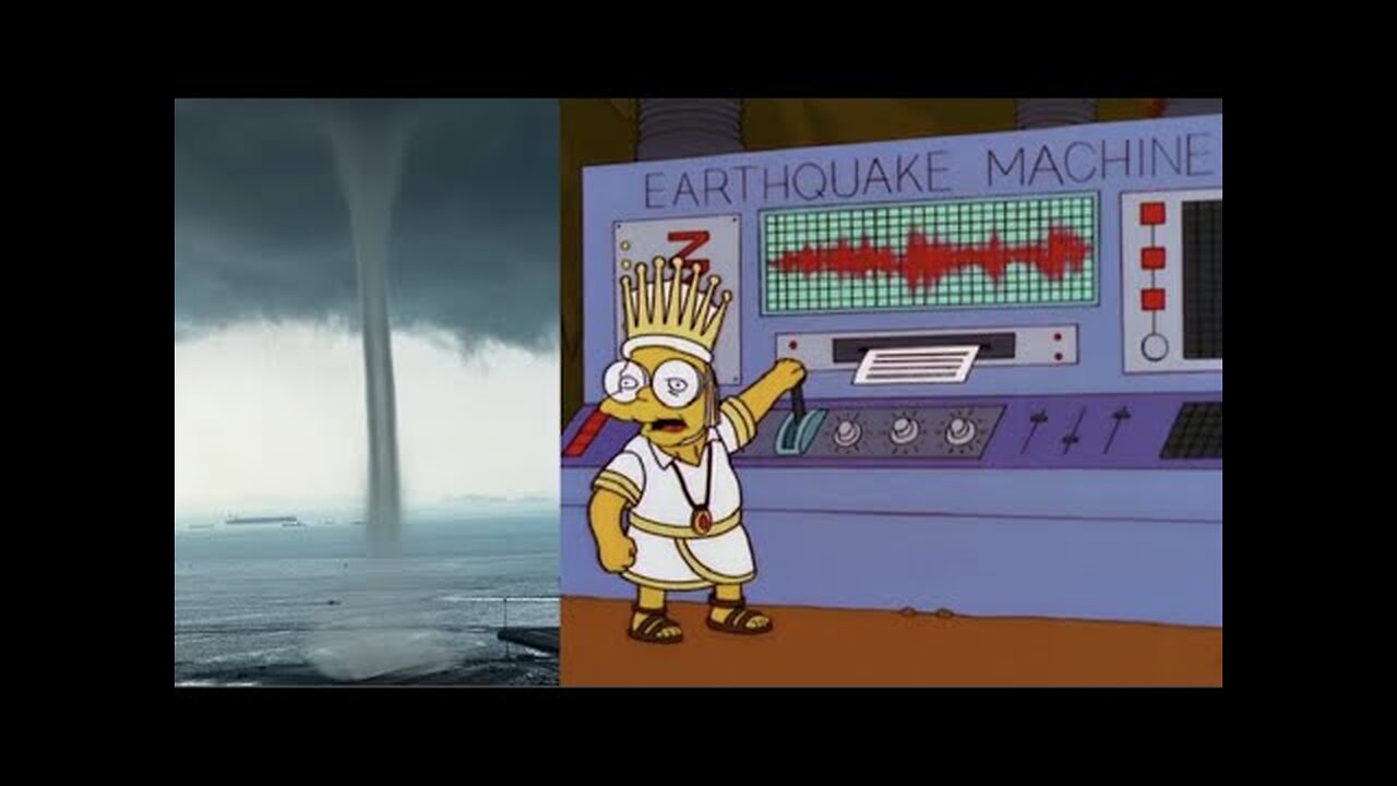 HURRIQUAKE HITS CALIFORNIA! NOW THEY'RE USING WEAPONIZED WEATHER HYBRIDS....
