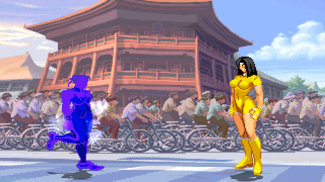 MUGEN - Ice Chun Li vs. B.ORCHID - Download