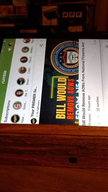 Video fails to play on rumble