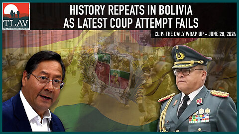 History Repeats In Bolivia As Latest Coup Attempt Fails