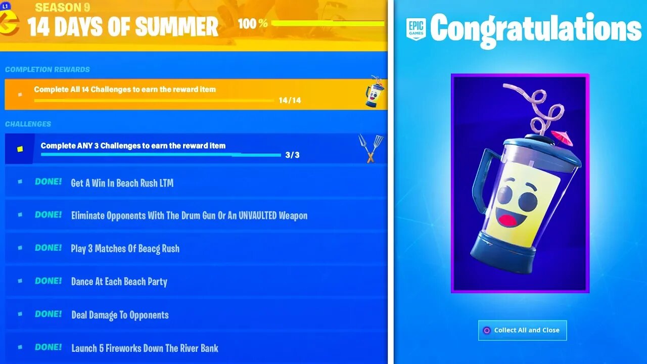 How To Unlock The "SMOOTHIE" Back Bling For *FREE* In Fortnite!