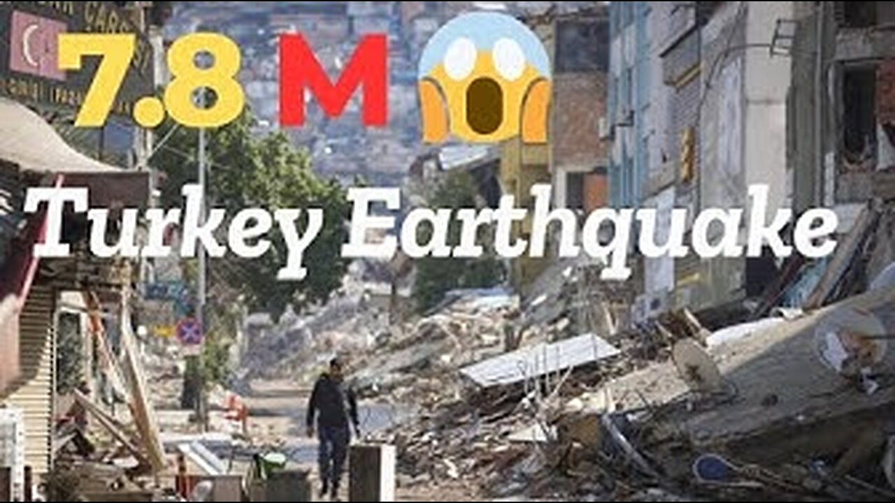 Terrifying video shows MOMENTS the buildings collapsed in Turkey in 7.8 magnitude earthquake