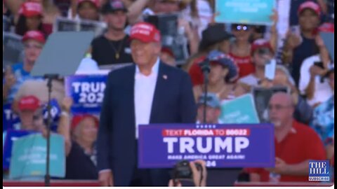 Watch live Trump courts voters at Florida rally as veepstakes heats up