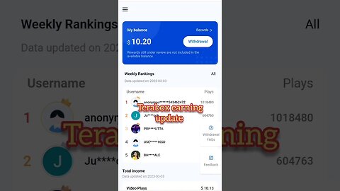 terabox best earning plan #viral #earning #shorts #short #terabox
