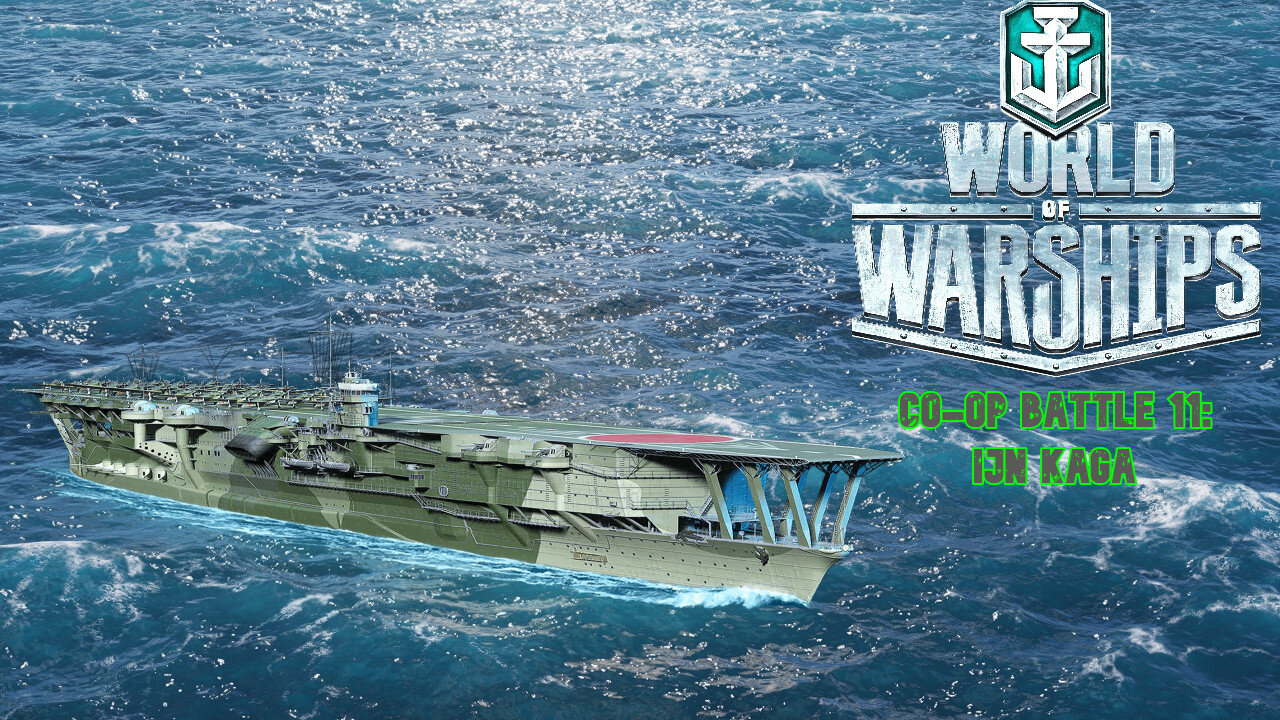 World of Warships Co-op battle 11: IJN Kaga