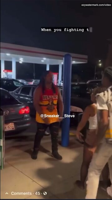 HELD IT DOWN AND IGNORED THE WOMAN💪🏾💣