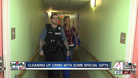 Cleaning up crime with some special gifts