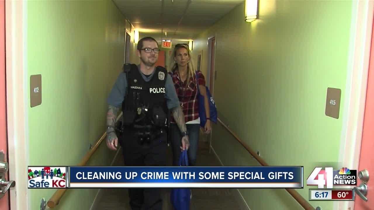 Cleaning up crime with some special gifts