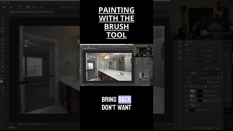 Painting with the brush tool in #photoshop