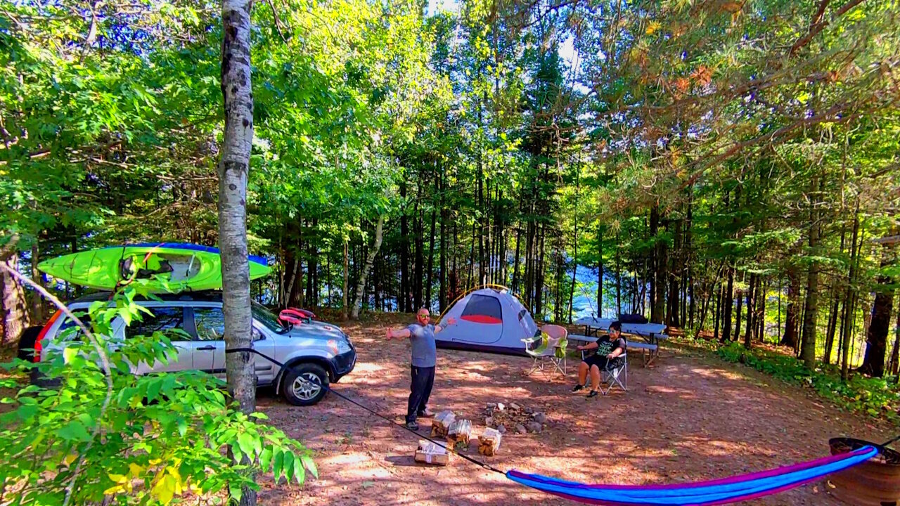 Camping and Fishing Trout Lake Campground Minnesota