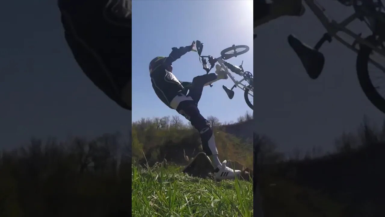 Broke my shoulder on bmx trying to backflip