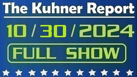 The Kuhner Report 10/30/2024 [FULL SHOW] Fake president Biden calls Donald Trump supporters «garbage». Will this «garbage» comment be enough for the left to lose the presidential election?