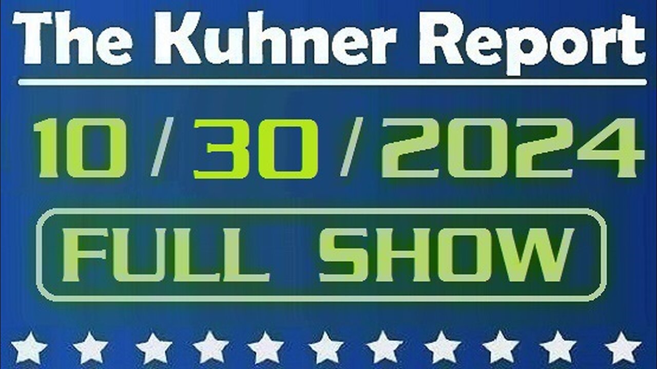 The Kuhner Report 10/30/2024 [FULL SHOW] Fake president Biden calls Donald Trump supporters «garbage». Will this «garbage» comment be enough for the left to lose the presidential election?