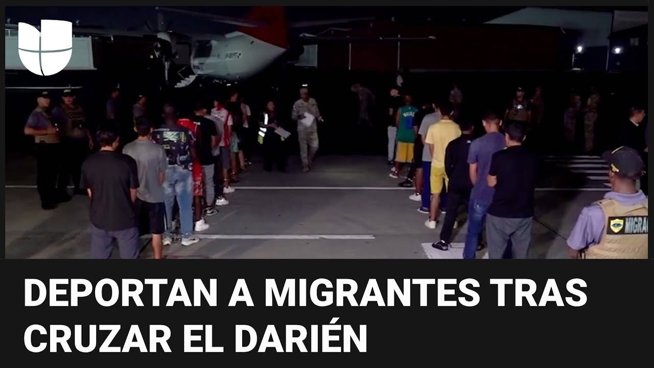 Migrantes deportados desde Panamá denuncian maltratos tras cruzar el Darién