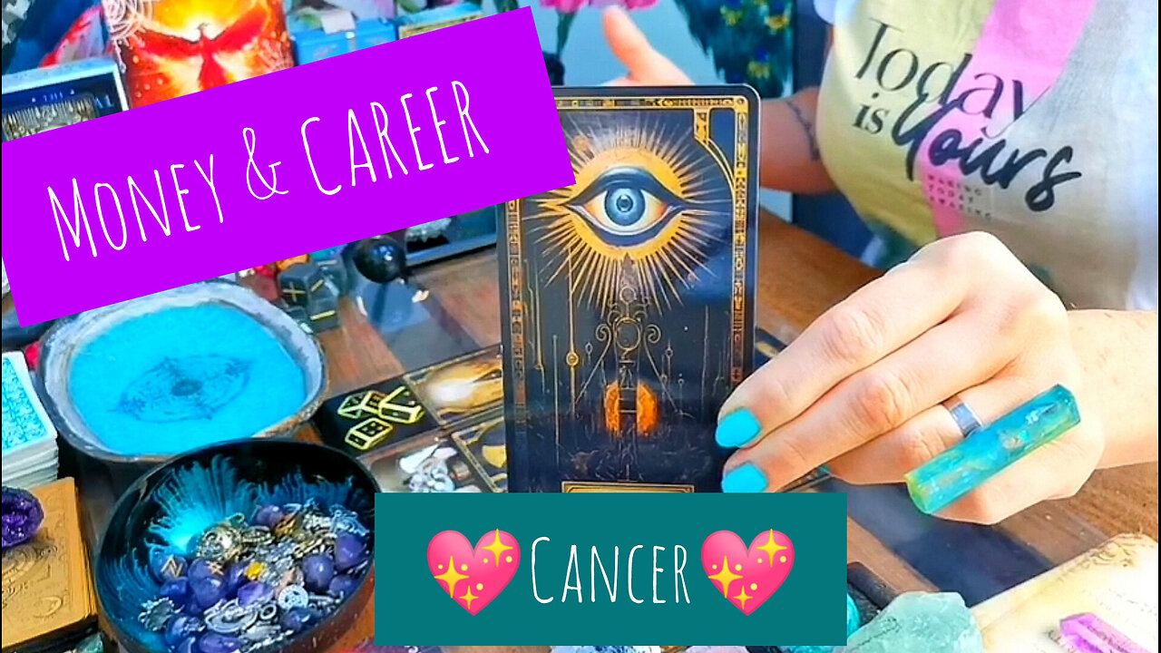 CANCER - "MOVING ON UP - SINGLED OUT FOR SUCCESS!!!" - CAREER & MONEY