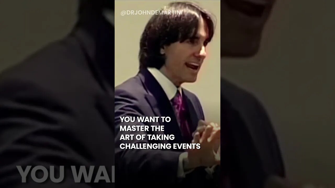 It's Not What Happens to You That Matters | Dr John Demartini #shorts