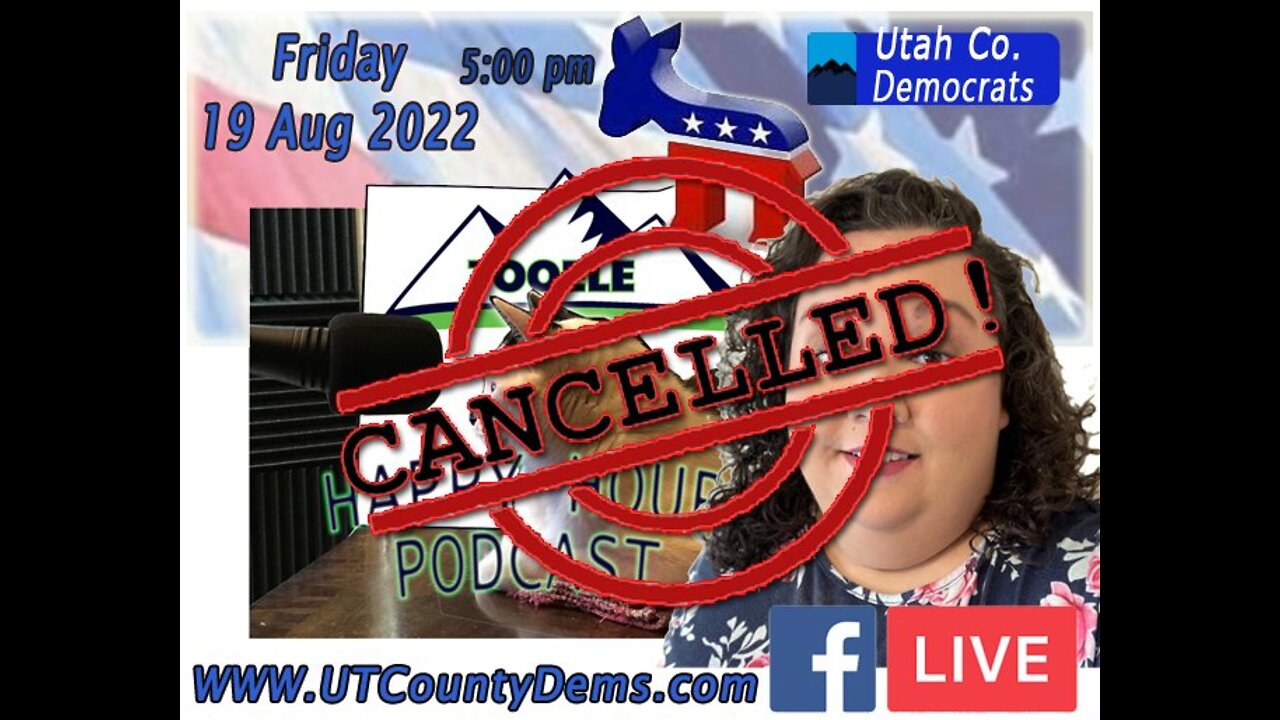 Utah County Democrats Canceled