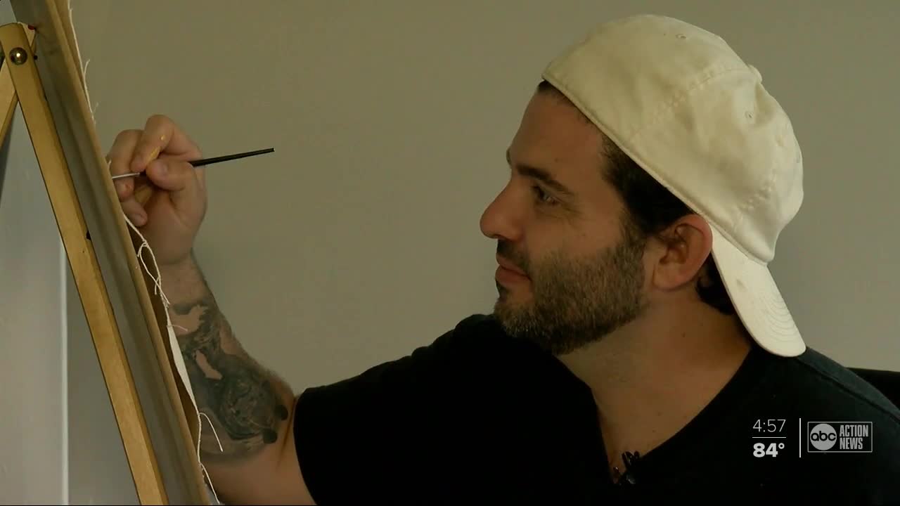 Tattoo artist keeping his art alive with Tom Brady portrait