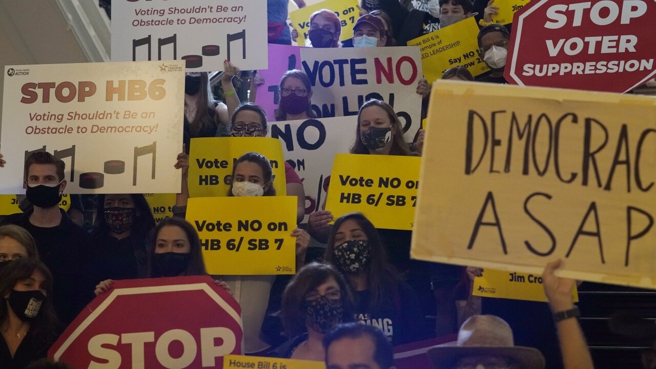 Texas Democrats Stage Walkout to Stop Voting Bill