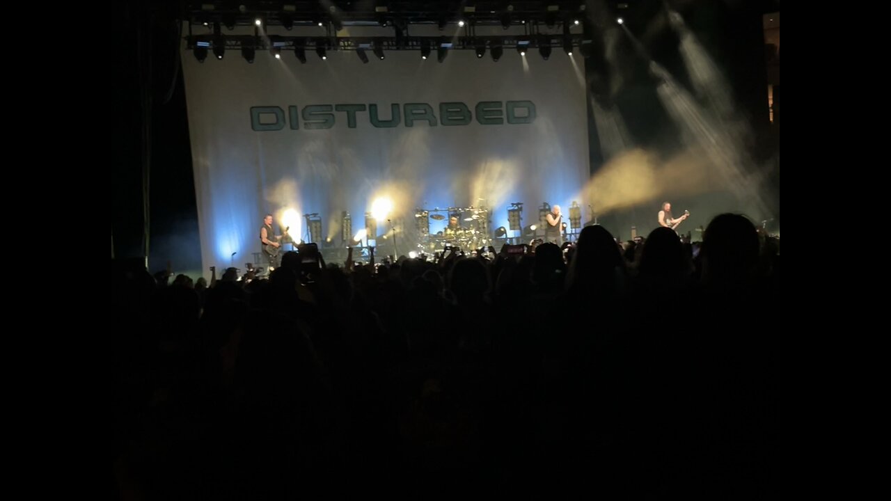 Disturbed playing “Down with the Sickness” (clip)