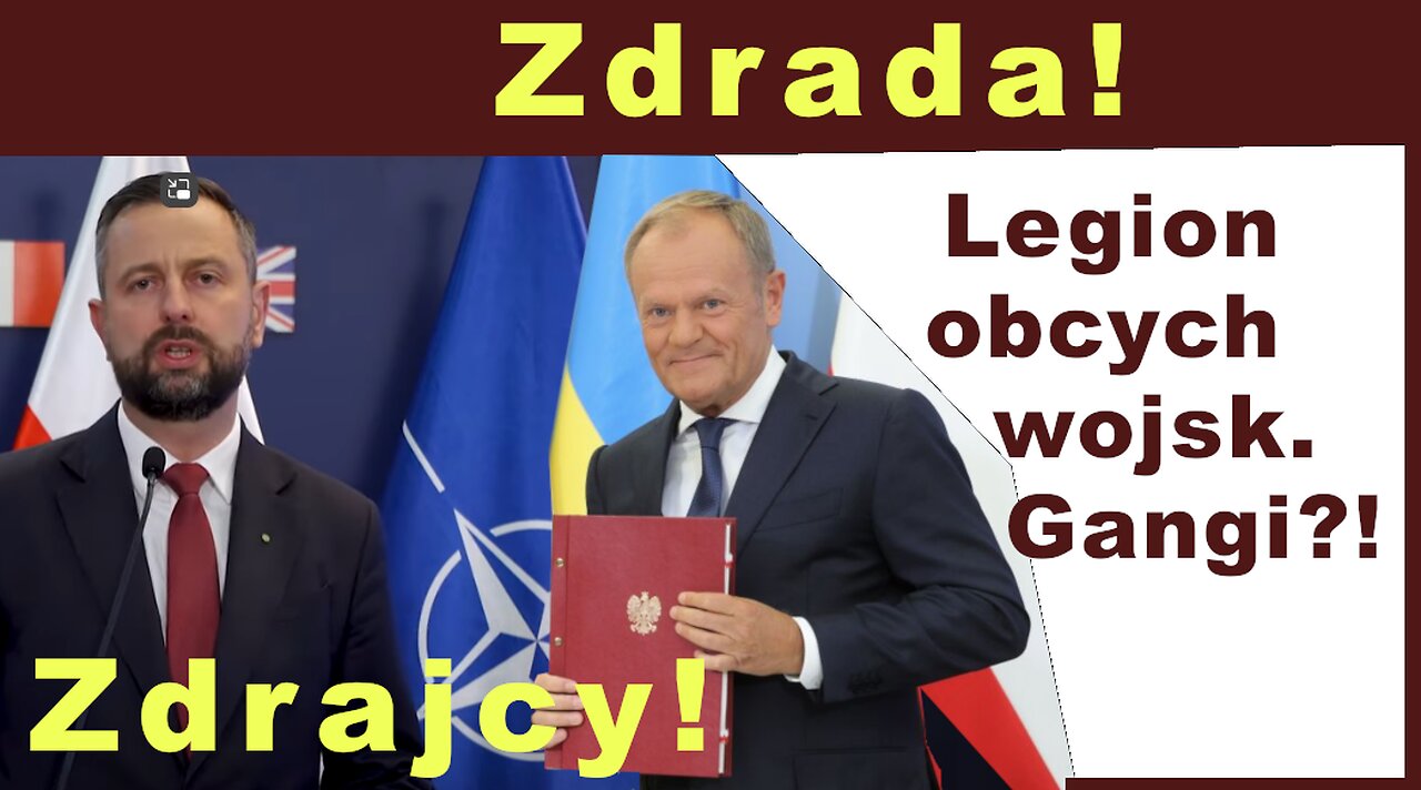 Z.Kękuś PPP 538 Zdrajcy D.Tusk i W.Kosiniak-Kamysz. Nielegalny Ukraiński Legion w Polsce. Gangi...?