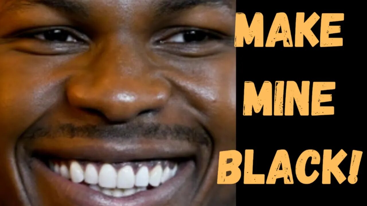 John Boyega wants everyone to know, he ONLY dates BLACK! Got a problem with that???