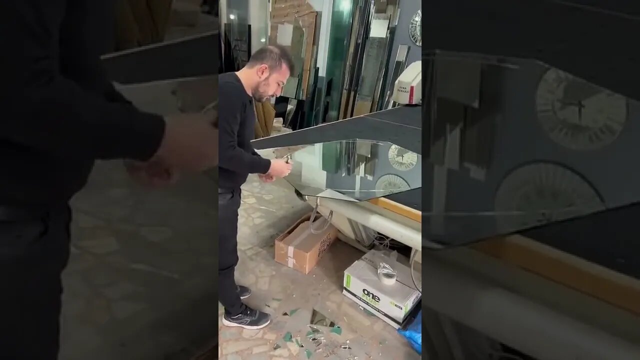 Amazing glass cutting talent 😍#Shorts #ytshorts #dailyhackness #challenges #doityourself #useful