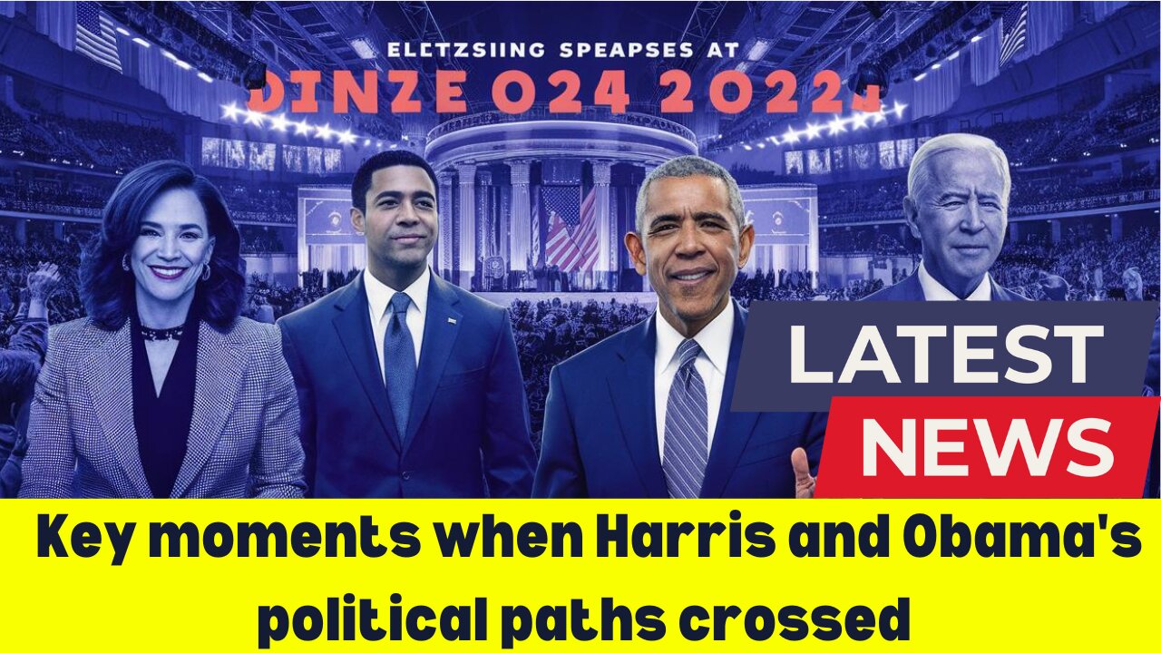 Key moments when Harris and Obama's political paths crossed || Obama endorsement in 2024 after Biden