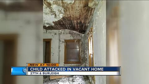 12-year-old sexually assaulted in home set to be demolished