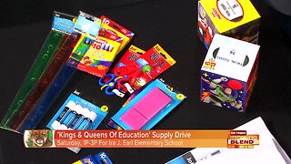 'The Kings And Queens Of Education' School Supply Drive