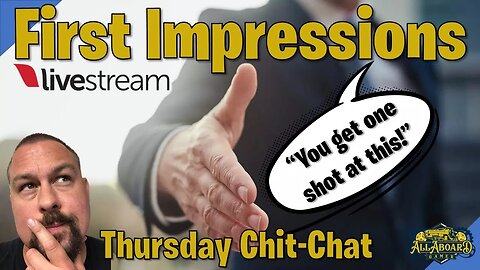 Thursday Chit-Chat Livestream | First Impressions of Games (Nov-Dec 2022)