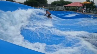 flowrider - Todd - 7 at Soak City, Kings Island