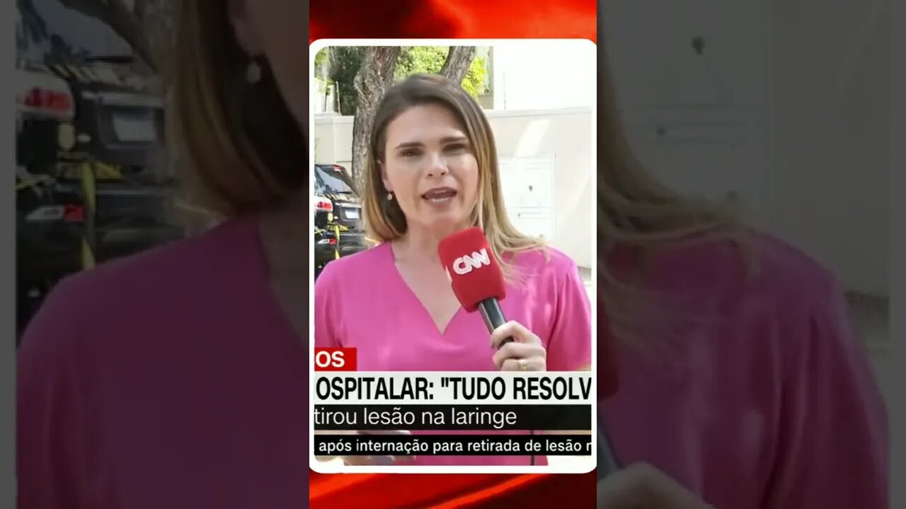 Lula recebe alta após retirar lesão na laringe│@SHORTS CNN