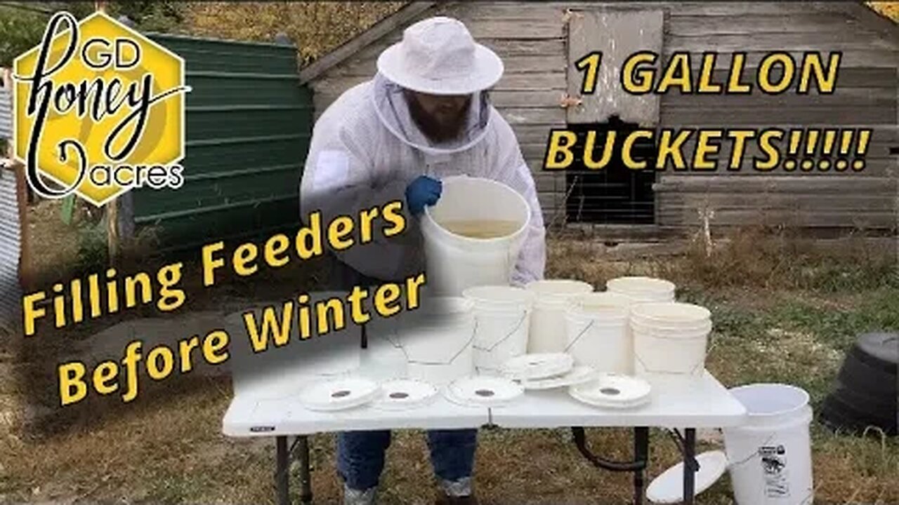 Filling Feeders For Winter