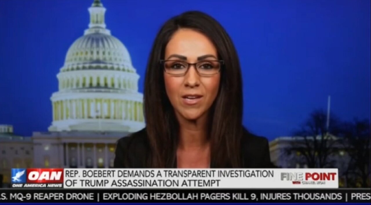 REP BOEBERT DEMANDS A TRANSPARENT INVESTIGATION OF TRUMP ASSASINATION ATTEMPT