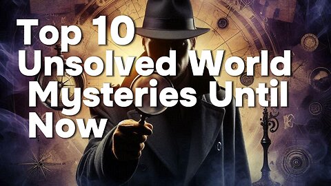 Top 10 Unsolved World Mysteries Until Now