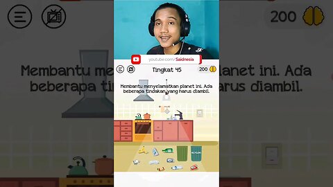 Cara selamatkan bumi | Braindom level 45 #braindom #shorts #saidnesia
