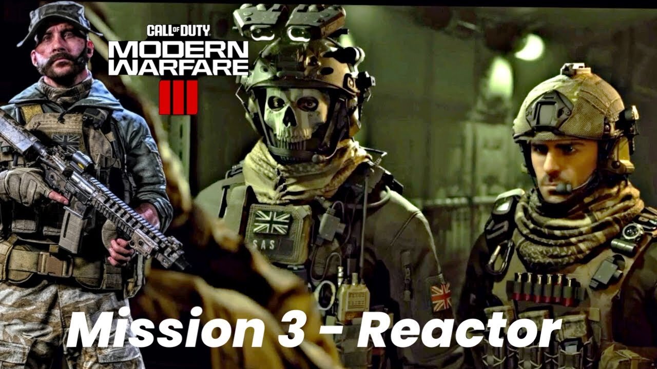 Call of duty Modern warfare 3 Mission 3 -Reactor (Open Combat