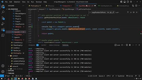 Studying Pixi-viewport and training typing