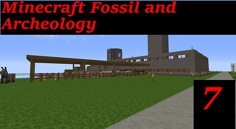 Minecraft Fossil and Archeology ep 7/ Animal pen