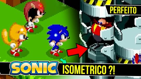 Jogo INCRIVEL do Sonic ISOMETRICO #shorts #sonic