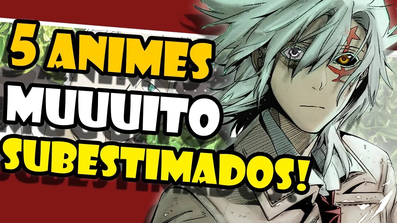 5 animes subestimados que você PRECISA assistir agora mesmo! - Listas do Caveira