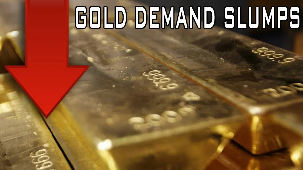 Gold Demand Drops To Lowest Since 2009!