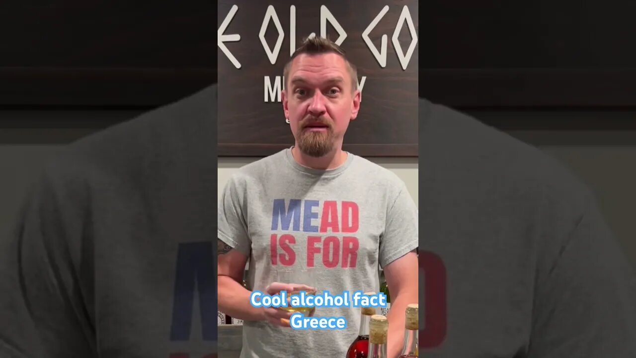 Cool alcohol fact Greece! Greece inspired MEAD coming Saturday! #mead #greece #honeywine #alcohol