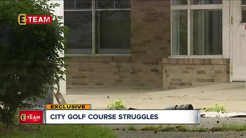 City golf course struggles