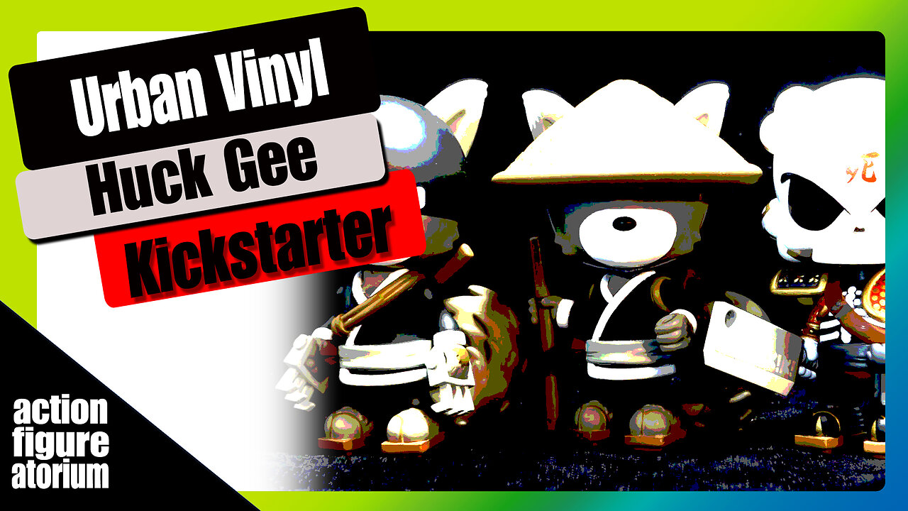 The Urban Vinyl Art Toys of Huck Gee | Kickstarter Marketing Analysis