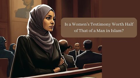 Is a Women's Testimony Worth Half of That of a Man in Islam?