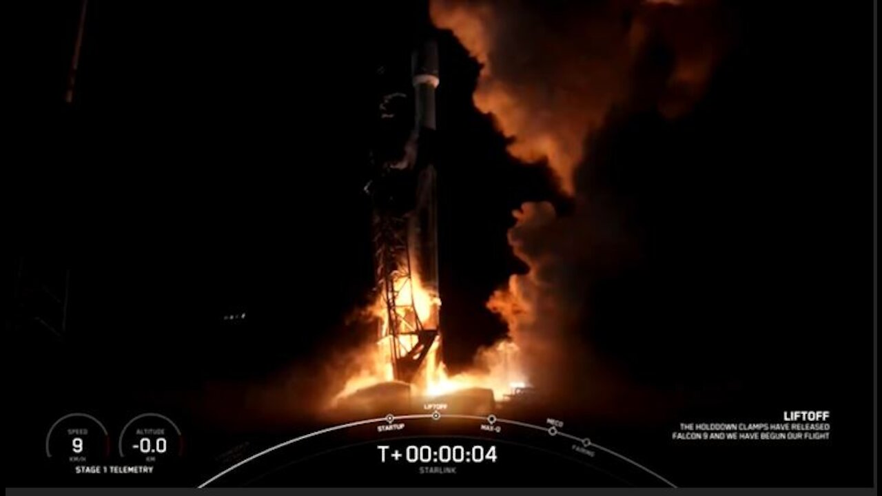 Falcon 9 launch 48 Starlink satellites and two Black Sky spacecraft to orbit Highlights